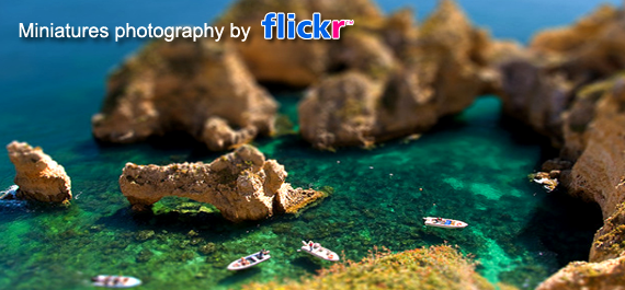 Miniatures photography by Flickr